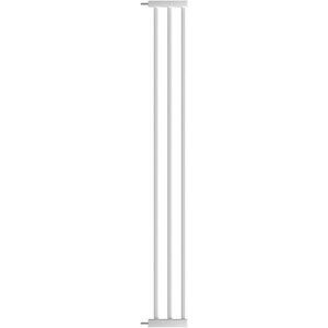 70.86" Extra Tall Pet Gate Extension | 3.93" Wide Auto-Close Walk-Thru White
